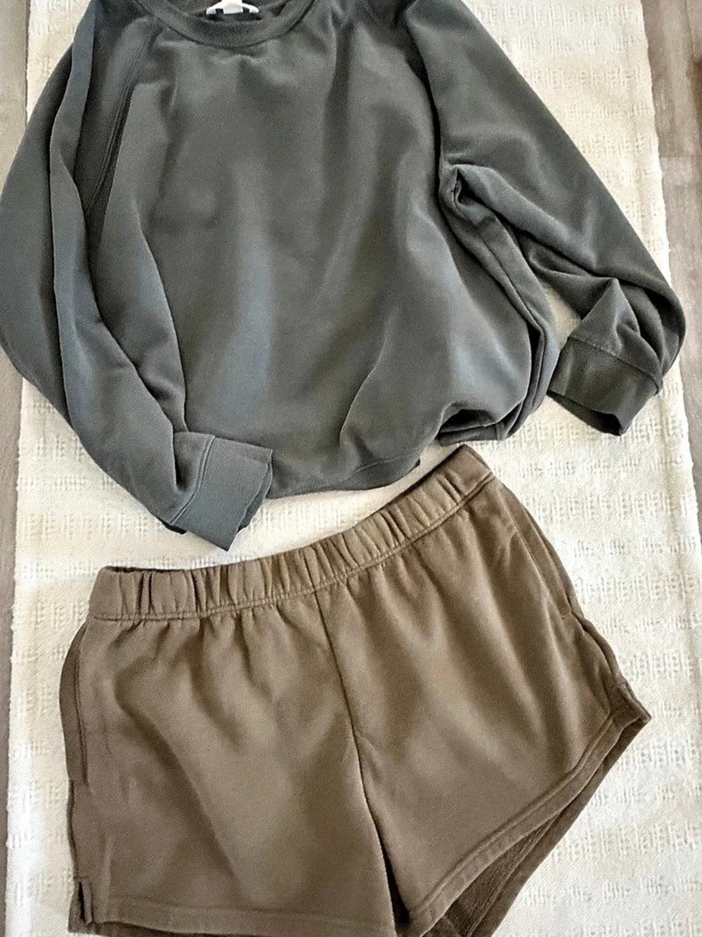 H&M Gray blue & Brown Lounge Set